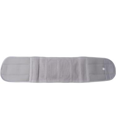 XL Gray Elastic Back Bandage - Adjustable & Breathable Lumbar Support for Lower Back Pain Relief | Ideal for Sports & Daily Use - International Shipping Available - Buy Online on GoSupps.com