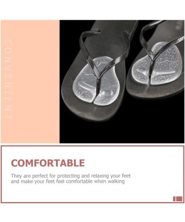 15 Pairs Forefoot Cushions - Transparent Gel Toe Pads for Sandals & Heels | Foot Protection Insoles & Slipper Pads - Buy Online on GoSupps.com
