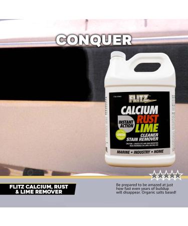 Flitz CR 01610 Instant Calcium Lime Rust Remover 1 Gallon - Refill Bottle - Buy Online on GoSupps.com
