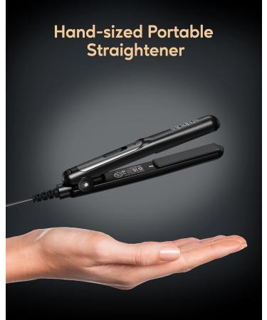 Stylocks Mini Hair Straightener - Small Travel Size Straightener with Ceramic Plates for Quick & Easy Styling - Buy Online on GoSupps.com