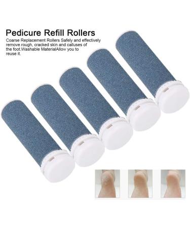 Extra Coarse 5 Refill Rollers for Electric Callus Remover Foot Care Pedicure File Tools Washable Coarse Replacement Rollers - Buy Online on GoSupps.com