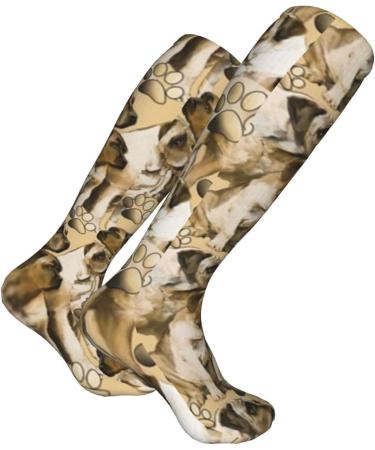 Mastiff Family Compression Socks for Men & Women - 15-20 mmHg Circulation Support for Running & Cycling - Buy Online on GoSupps.com