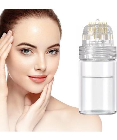 Hydra Roller 20Pin / 64Pins Micro Titanium Applicator Bottle Anti-aging Skin Care Reusable Serum Applicator Bottle for Hair Beard growth Shrink Pores Brighten Skin Tone (N20 1.0mm) - Buy Online on GoSupps.com
