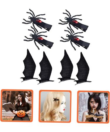 minkissy 12 Pairs Halloween Hair Clips Bat Hairclips Halloween Party Headdress Bat Wings Hair Clips Halloween Hair Accessories Bat Wings Hair Barrettes Bat Hair Clip Gothic Wig Iron Child - Buy Online on GoSupps.com