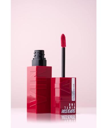 Buy Maybelline New York Super Stay Vinyl Ink Liquid Lipstick No. 15 Peachy - 16 Hour Hold & Shiny Finish - 4.2ml | International Shipping Available - Buy Online on GoSupps.com