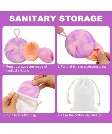 Eachpt Menstrual Disc Set | Size S+L | 100% Medical Silicone | Reusable & Sustainable Tampon Alternative - Buy Online on GoSupps.com