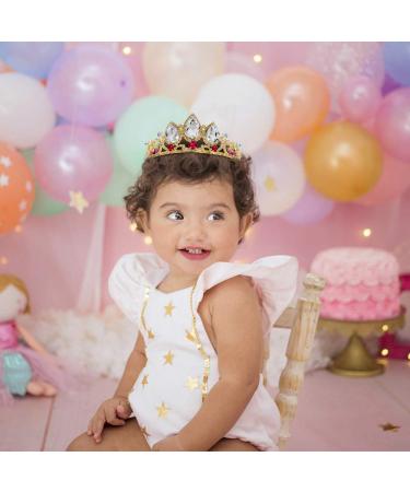 NODG Gold Crown Tiaras for Bride & Princess | Birthday Crown for Women - Buy Online on GoSupps.com