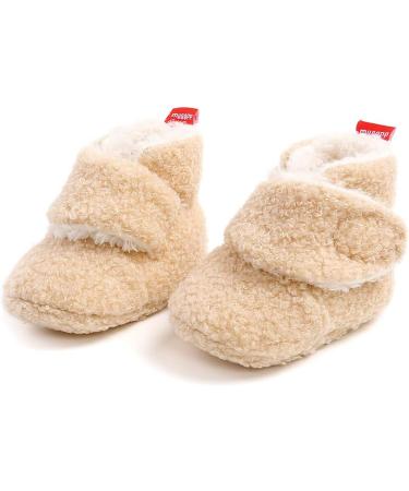 Matt Keely Baby Anti-Slip Soft Sole Winter Booties 12-18 Months - Brown Style 2 - Buy Online on GoSupps.com