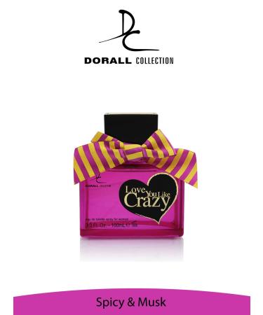 Love You Like Crazy By Dorall Collection Eau De Parfum 100 mL Spray Perfume For Women - Buy Online on GoSupps.com