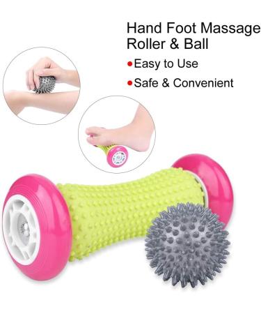Verdant Touch Foot Relaxation Roller | Hand & Foot Massage Roller for Plantar Fasciitis Relief - Buy Online on GoSupps.com