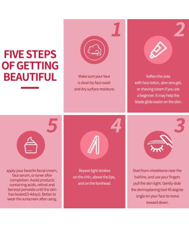 Buy Beauty's Choice Unique Face Razors for Women | Dermaplane & Facial Shavers for Smooth Skin | Best Women's Face Razors for Peach Fuzz Removal - Buy Online on GoSupps.com