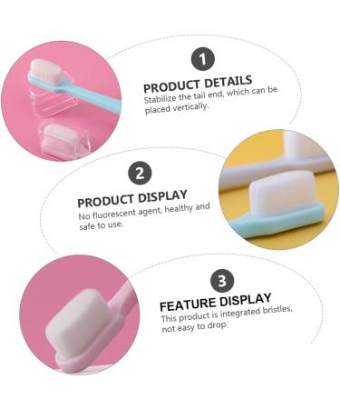 Clispeed 8 STK Soft Toothbrush for Pregnancy | Gentle Cleaning Tool for Expecting Mothers - EdelweiÃ - Buy Online on GoSupps.com