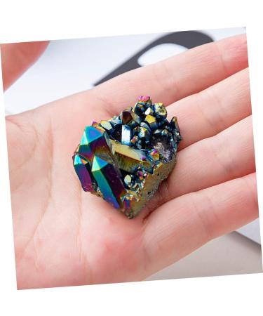 COHEALI 6 Pcs Colorful Crystal Clusters Fish Bowl Decorations Feng Shui Figurine Natural Stones Ornament Gem Colorfulx3pcs 3X3CMx3pcs - Buy Online on GoSupps.com