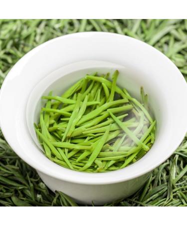 HQZM Premium Grade 1 Queshe Tea 125g 441oz First Flush PreQingming Tea with Sweet Aftertaste Luxury Gift Box - Buy Online on GoSupps.com