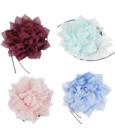 Southjieling Handmade Vintage Flower Collar Necklace - Unique Fabric Jewelry for Women & Girls in Mint Green - Buy Online on GoSupps.com