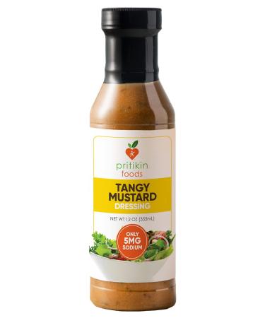 Pritikin Foods Low Sodium Tangy Mustard Dressing, 12 oz, 1 bottle