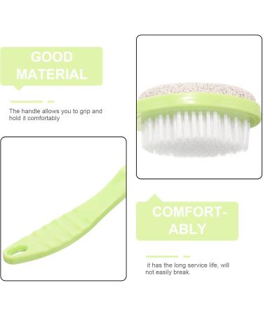 Healeved Pumice Stone Foot Brush Pedicure Scrub Foot Exfoliator Dead Skin Remover Foot Remover Brush Pedicure Foot Scrubber Foot Stone Foot Exfoliating Scrubber Pedicure Brush Multifunction - Buy Online on GoSupps.com