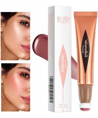 Liquid Stick | Cheek Liquid Makeup | Waterproof Sheer Glow Buildable Color Contouring and Blendable Highlighter Makeup Stick for Face Dtt Liquid 02# - Buy Online on GoSupps.com