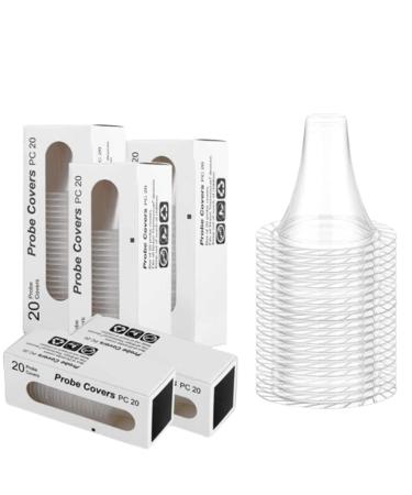 100 Counts Disposable Ear Thermometer Probe Covers Refill Caps Lens Filters for All Braun & Other Types Digital Thermometers