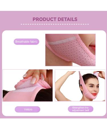 Reusable V Line Lifting Mask with Chin Strap | Face Lift & Jaw Exerciser for Women - Prevent Sagging & Achieve a V-Shaped Look - Buy Online on GoSupps.com