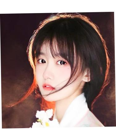 Shop Clip-In Fringe Echo | 100% Real Hair Pony Extensions for Women - Dark Brown Wispy Style - Buy Online on GoSupps.com