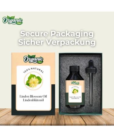  ORGANIC ZING Organic Zing Linden Flower Oil 30 ml Pure and natural oil for aromatherapy massage skincare and DIY formulations - Buy Online on GoSupps.com
