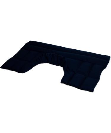 Johanniskern Thermal Pillow | Neck & Shoulder Support Pillow with Collar - Dark Blue & Currant - Buy Online on GoSupps.com