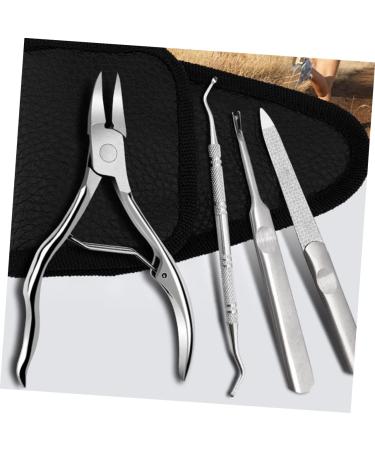 POPETPOP 1 Set Manicure 2-piece Set Pedicure Nail Trimmer Nursing Cuticle Trimmer Pedicure Nail Pedicure Trimmer Skin Nippers Home Tools Toenail Clipper Stainless Steel Nail Remover - Buy Online on GoSupps.com