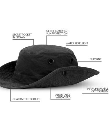 Tilley Wanderer Hat Khaki 7 1/2 - Premium Outdoor Headwear - Buy Online on GoSupps.com