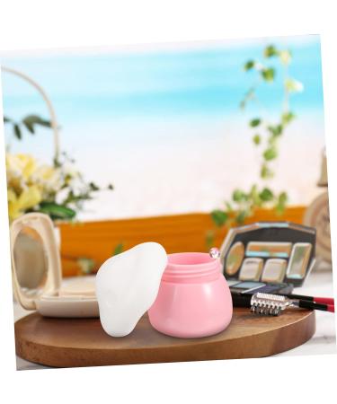 1 Set Lotion Container Moisterizer Container Storage for Makeup Pink Color Sample Bottle Cream Bottle Refillable Container Filling Cosmetic Box Lip Balm Travel Mushroom Plastic/2263 4.5x4.5cm Pink - Buy Online on GoSupps.com