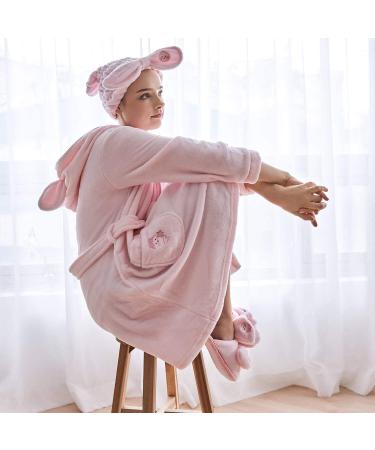 KAKAO FRIENDS Lovely Apeach Ribbon Hair Turban Bath Wrap (Pink) - Official Merchandise - Buy Online on GoSupps.com