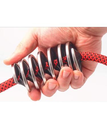 Zaagot Stainless Steel Nylon Rope Cord Brush for Rock Climbing Rope Brush Cleaning Brush Rope Portable Wash Rope Tools Nylon + Stainless Steel - Buy Online on GoSupps.com