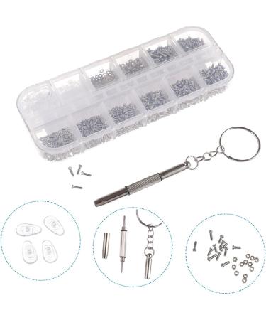 Yardwe Screw Set for Watches & Glasses - Mini Stainless Steel Fastening Tool Set for Repairs - Buy Online on GoSupps.com