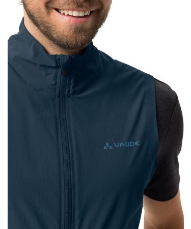 VAUDE Men's Yaras Vest L - Dark Sea Uni | Lightweight Eco-Friendly Outdoor Vest for International Shipping - Buy Online on GoSupps.com