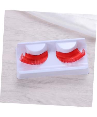 FRCOLOR Party Eyelashes Fake Lashes Long False Eyelash Color Eyelashes Fake Eyelashes - Buy Online on GoSupps.com