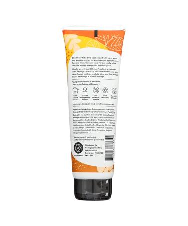 True Moringa Magic African Black Soap & Shea Butter - Organic Detox Face Wash 100% Natural Moisturizing Cleanser 4 fl oz - Buy Online on GoSupps.com