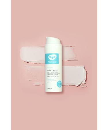 Green People Beauty Boost Skin Restore 50ml | Natural & Organic Night Moisturiser with Wakame Seaweed for Dry Tired Normal Skin | Paraben Free & Ethyl Alcohol Free | Cruelty Free & Vegan - Buy Online on GoSupps.com