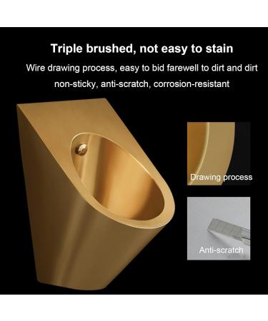 Inodoro moderno para ba o inodoro suspendido de Acero inoxidable 304 para Hombres sanitarios de inducci n drenaje de pared inodoros p blicos Red Bronze Urinal - Buy Online on GoSupps.com