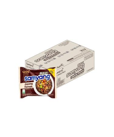 Samyang Jjajang (Chacharoni) Ramen Sweet Soy Bean Sauce Stir Fried Instant Noodles New Packaging 2023 Halal (Pack of 20) by CNMART 2.8 kg (Pack of 1) - Buy Online on GoSupps.com