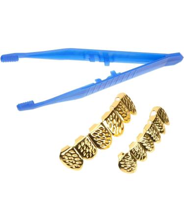 Gadpiparty 4 Set Women's Pearl & Hip Hop Teeth Jewelry | Metal Punk Grills for Adults - Buy Online on GoSupps.com