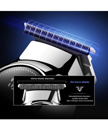 Professional Cordless Hair Clippers - Rechargeable Electric Hair Clipper with LED Display | International Shipping Available - Buy Online on GoSupps.com