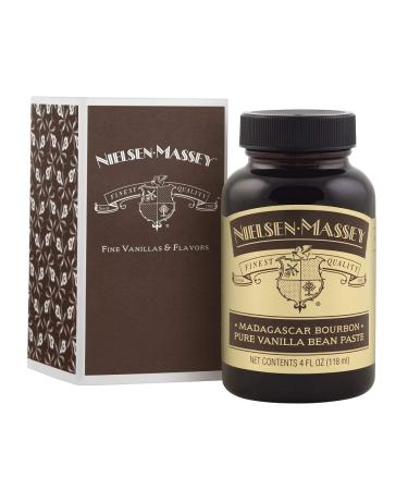 Nielsen-Massey Madagascar Bourbon Pure Vanilla Bean Paste, with Gift Box, 4 oz 4 Fl Oz (Pack of 1)