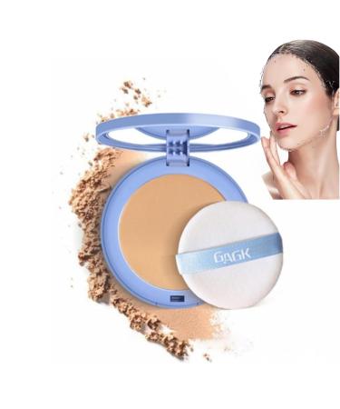 Currentlye Polvo Compacto - Currentlye Polvo Gagk Matte Perfection Pressed Powder Polvo Compacto Perfecci n Mate Waterproof Pressed Matte Wet and Dry Powder (03# Beige 1) 03# Beige 1 g (Pack of 1)