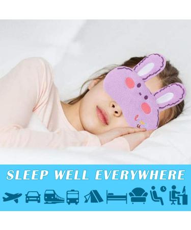 Kids Folk Sleep Mask 4-Pack - Block Out Light Blindfolds for Girls & Boys - Buy Online on GoSupps.com