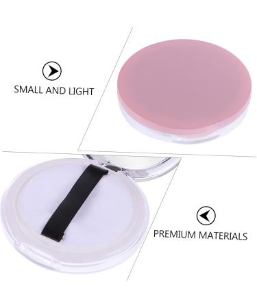 Healeved 2pcs Dispensing Empty Toner Cosmetic Pot Finish Powder Jar Loose Powder Compact Glass - Buy Online on GoSupps.com