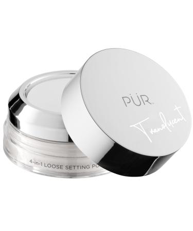 P R Beauty 4-in-1 Loose Setting Powder Lightweight Microfine Setting Powder Translucent Matte Finish Cruelty & Gluten Free