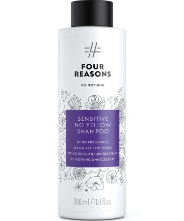 Purple Shampoo For Blonde Hair - Blonde Shampoo Neutralizes Brassy Yellow Tones in Bleached  Gray  and Blonde hair. Unscented Purple Shampoo  Fragrance Free  Paraben free -No Nothing Sensitive No Yellow Shampoo 10.15 fl ...