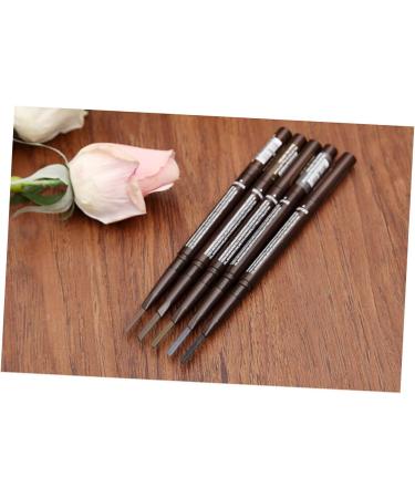 TOVINANNA 2 1 Eyebrow Pencil Waterproof Eyebrow Pencil Brush Eyebrow Brush To Rotate Refill Automatic - Buy Online on GoSupps.com