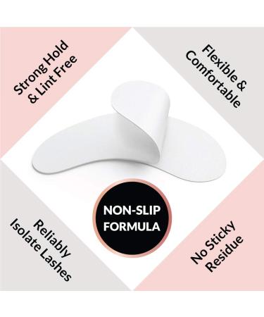 100 Pairs Under Eye Pads & Eyelash Extension Remover Gel | Lint Free Hydrogel Eye Patches for Lash Extensions & Lift | Effective Lash Glue Remover Gel for The Strongest Adhesives - Buy Online on GoSupps.com