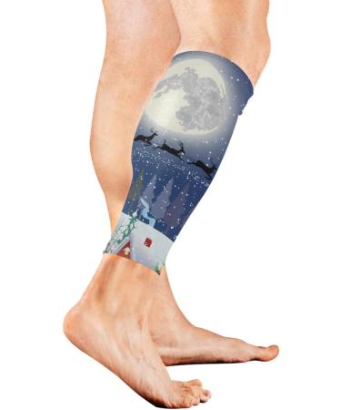 Oyihfvs Knee Compression Leg Sleeves - 1 Pair Non-Slip Guard Socks Cover 8.67x13.0 - Buy Online on GoSupps.com
